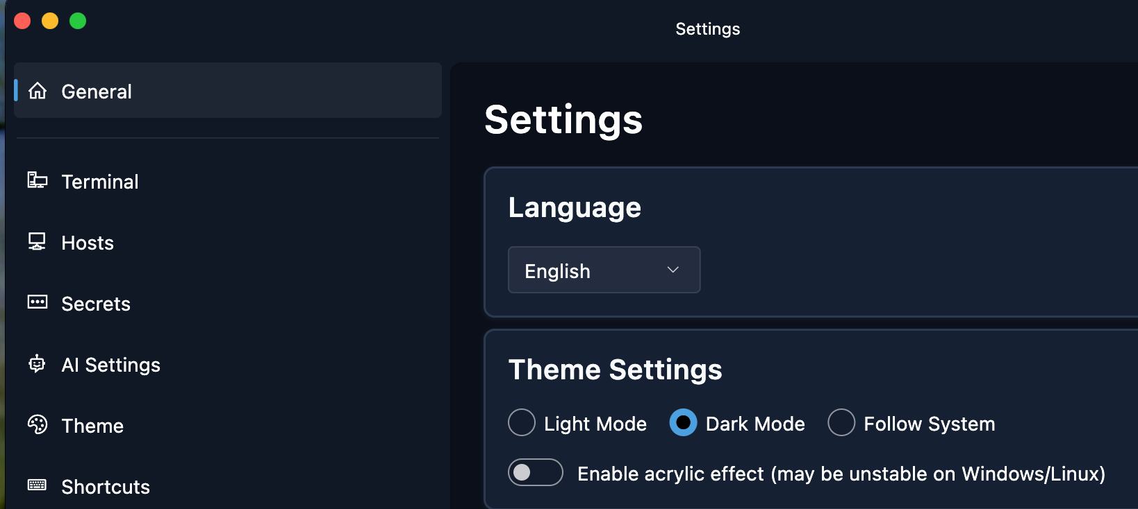 Example of exact matching