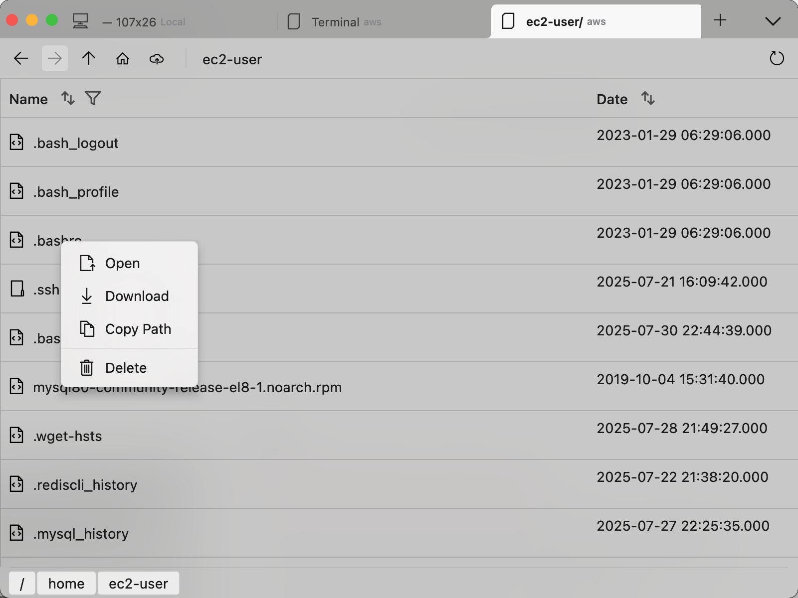 File Transfer & Management