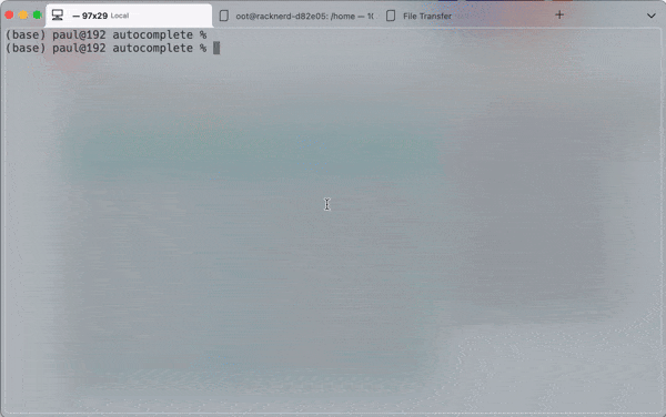 Local & Remote Terminal
